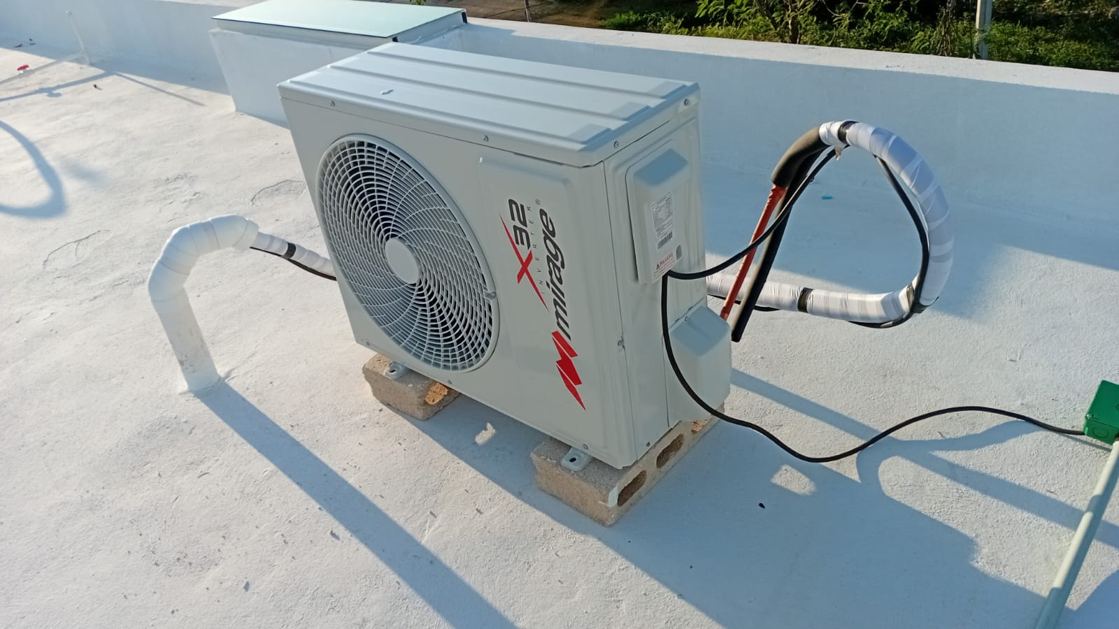 Unidad exterior de clima